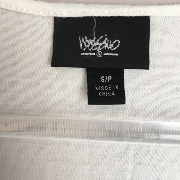 Beaded target Mossimo white tank top oversized - Picture 4 of 6